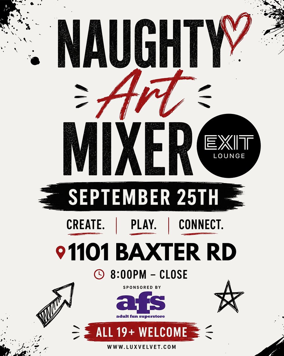 Lux Velvet Ottawa event artwork